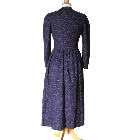 Vintage 80's Laura Ashley Made in Great Britain Floral Cottagecore